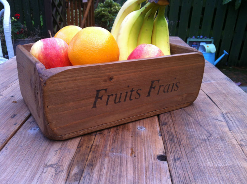 (New)Old Country Style Fruit Baskets/Bowl French StencilsSmallMedium