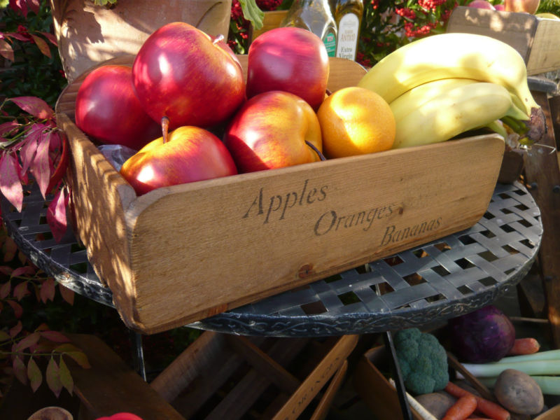 (New)Old Country Style Fruit Baskets/Bowl French StencilsSmallMedium