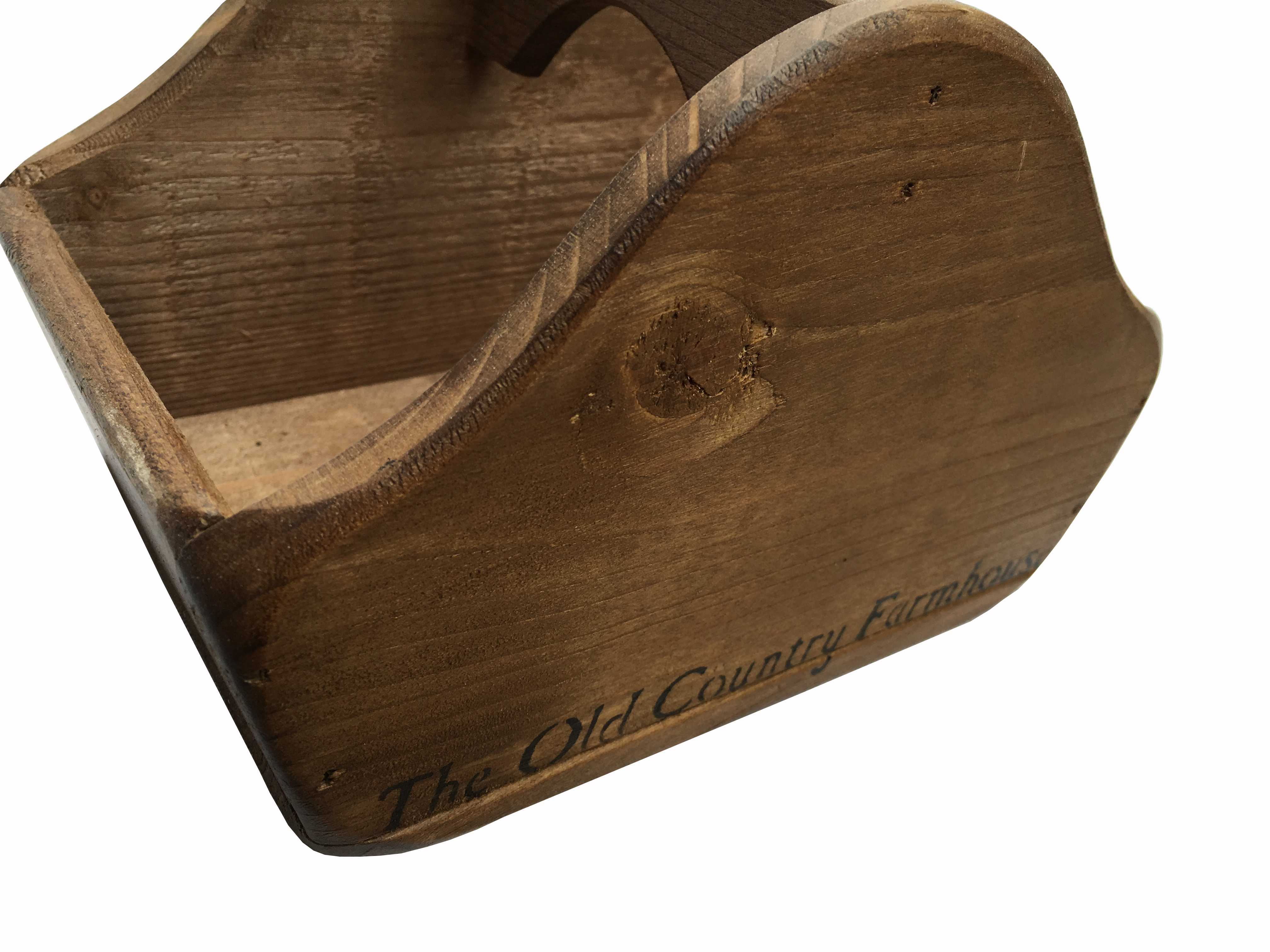 Manchester Wood Condiment Holder/Box,Vintage Style,Sauce Sachet